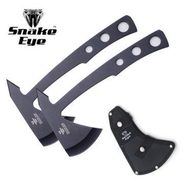 SNAKE EYE SE-107B2 2PCS THROWING AXE SET 9.5" OVERALL